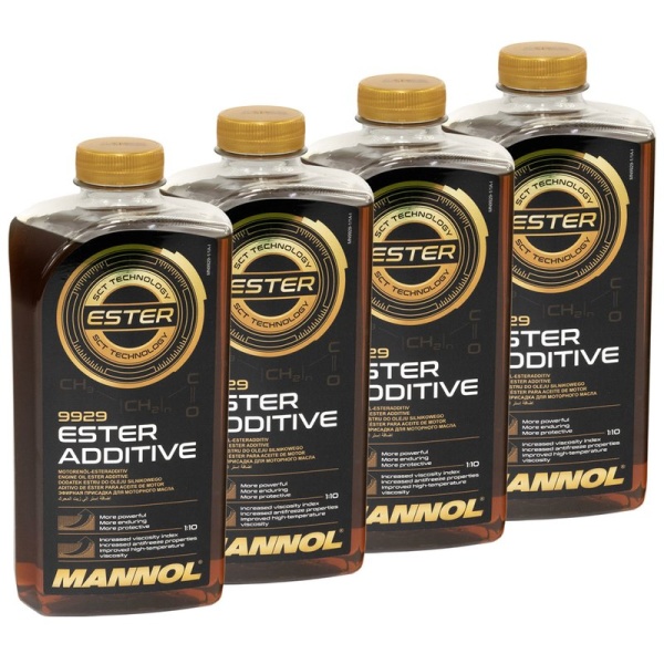 Set 4 Buc Mannol Ester Additive Aditiv Ulei Motor 1L 9929